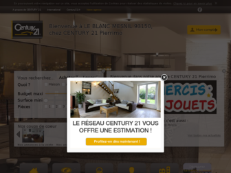 century21pierrimo-leblancmesnil.com website preview