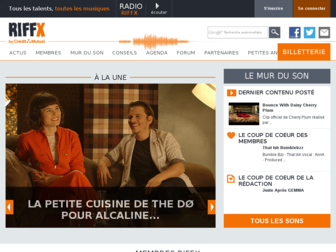 riffx.fr website preview