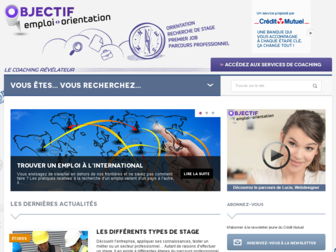 objectif-emploi-orientation.fr website preview