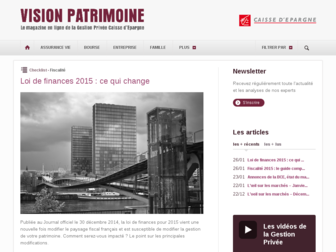 gestionprivee.caisse-epargne.fr website preview