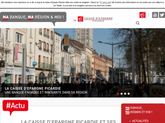 blog.caisse-epargne-picardie.fr website preview