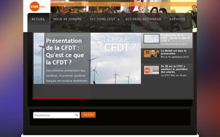 cfdt-bpce.fr website preview