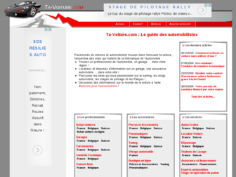 ta-voiture.com website preview