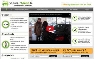 voiture-reprise.fr website preview