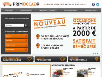 primoccaz.fr website preview