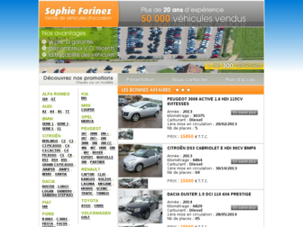 sophie-farinez.com website preview