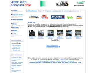 vente-auto-occasion.com website preview