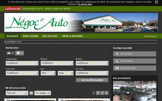 negocauto-occasion38.com website preview