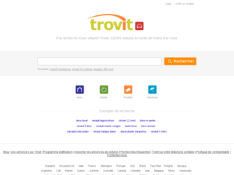 voiture.trovit.fr website preview