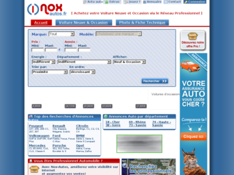 nox-autos.fr website preview