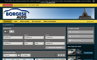 borgese-auto.com website preview