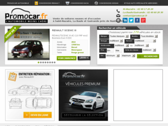 promocar.fr website preview