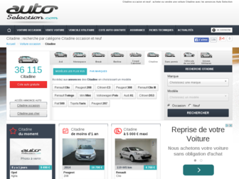 citadine.auto-selection.com website preview