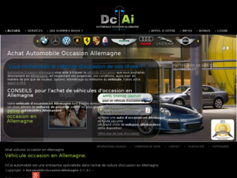 automobile-occasion-allemagne.com website preview