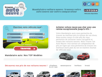 trouve-ton-auto-neuve.fr website preview