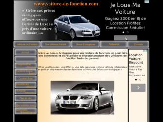 voiture-de-fonction.com website preview