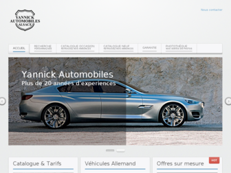 yannick-automobiles.fr website preview