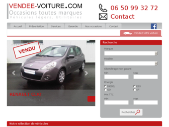 vendee-voiture.com website preview
