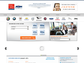 clubauto-agpm.com website preview