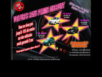 voiture-sans-permis-discount.net website preview