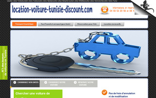 location-voiture-tunisie-discount.com website preview