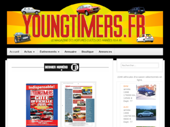 youngtimers.fr website preview