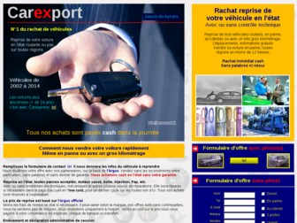 carexport.fr website preview