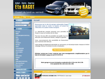 ragot-automobile.com website preview