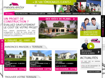 maisons-ericlor.com website preview