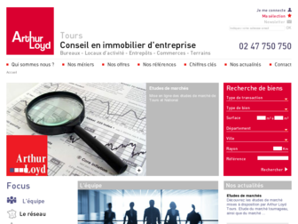 arthur-loyd-tours.com website preview