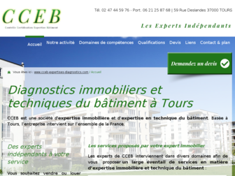 cceb-expertises-diagnostics.com website preview