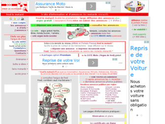 fredlemotard.com website preview