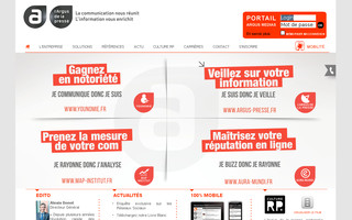 argus-presse.fr website preview