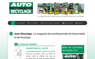 autorecyclage.com website preview