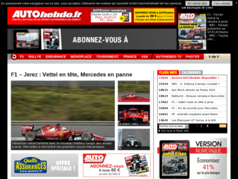 autohebdo.fr website preview