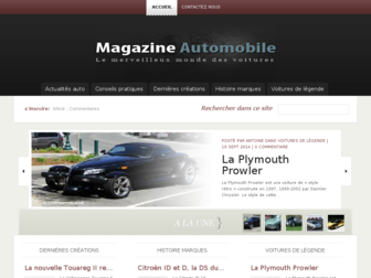 magazine-automobile.fr website preview