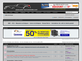 forum.web-automobile.com website preview