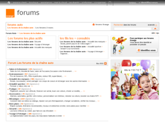 auto.forum.orange.fr website preview