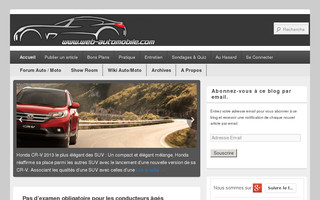 web-automobile.com website preview