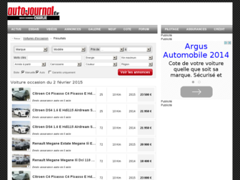 annonces-auto.autojournal.fr website preview