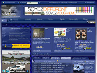 rallye-forez.com website preview