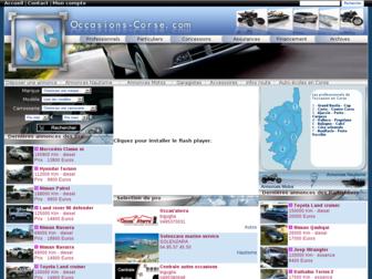 occasions-corse.com website preview