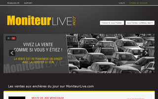 moniteurlive.com website preview