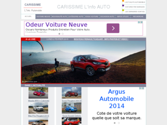 carissime.com website preview