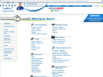 conseils.oscaro.com website preview