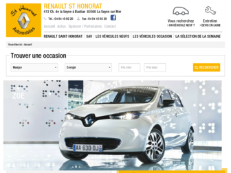 renault-sthonorat.com website preview