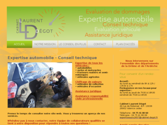 expertise-automobile-degot.fr website preview