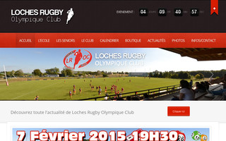 loches-rugby.com website preview