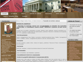 mailys-dubois-avocat.fr website preview