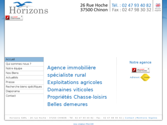 horizonsetdomaines.com website preview